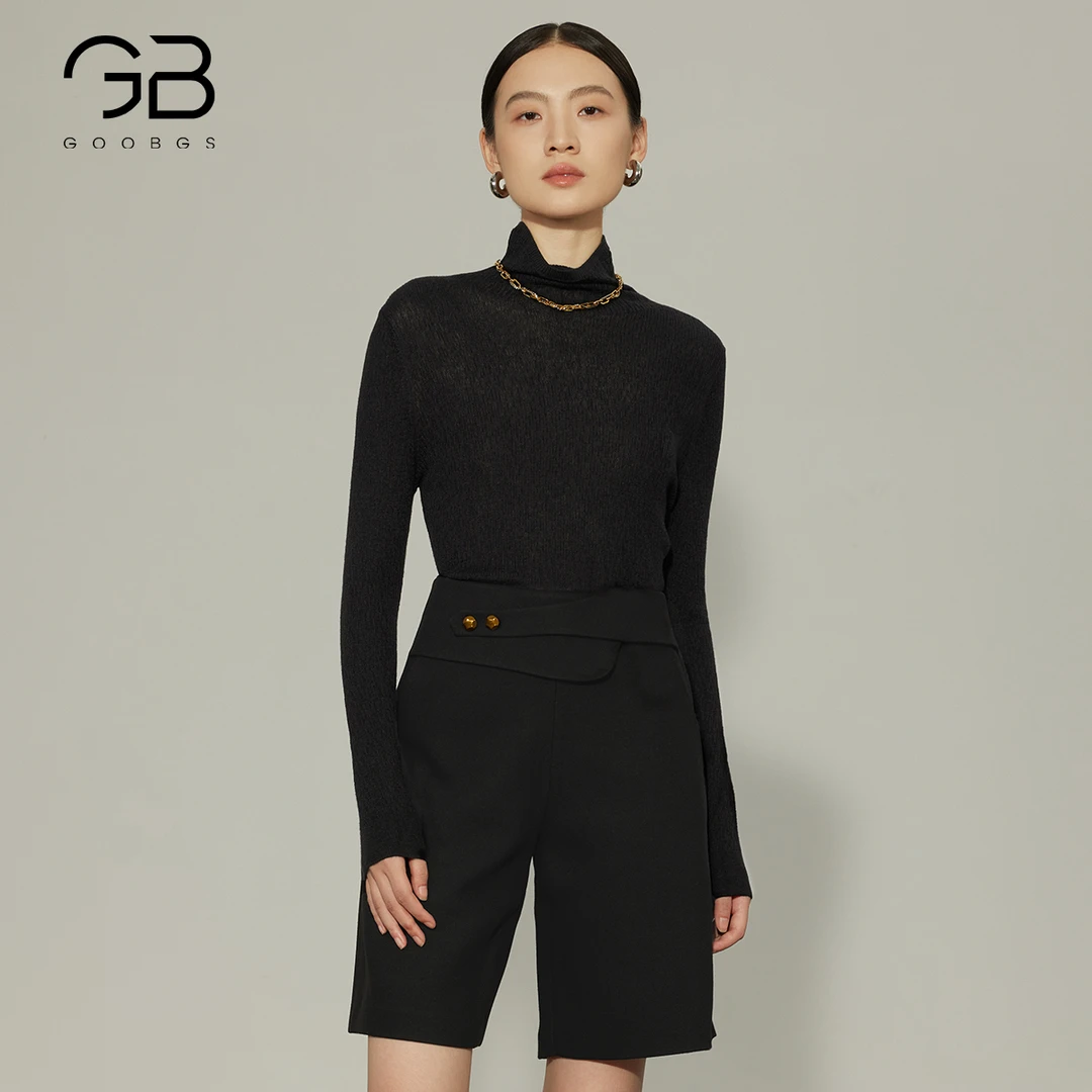 【小余专属】谷邦GOOBGS 高领长袖套头毛衫 G2471322