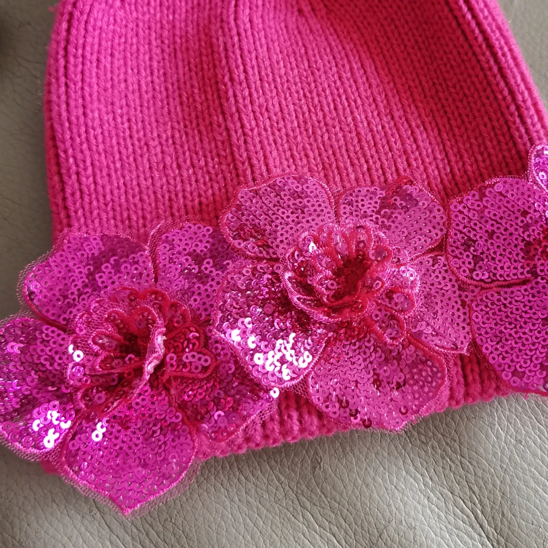 364号【DIY】服饰配件欧根纱亮片绣花花朵衣服补丁贴