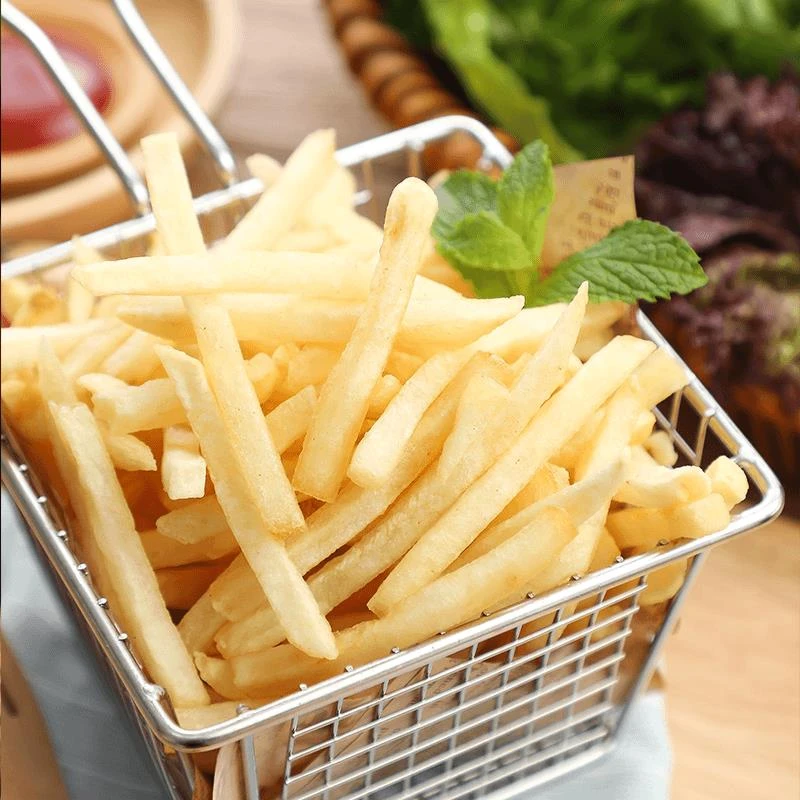 麦肯银薯条细薯半成品冷冻粗薯油炸美式小吃商用薯条同款