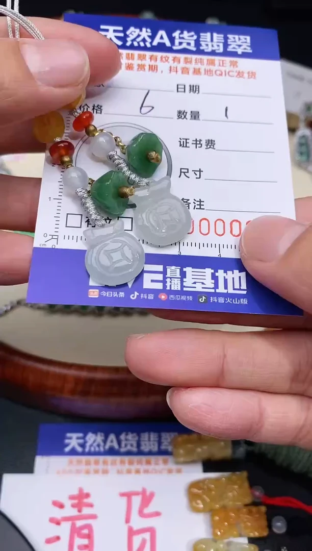 【闪购商品】翡翠颈饰未镶嵌 多样性发货发其一