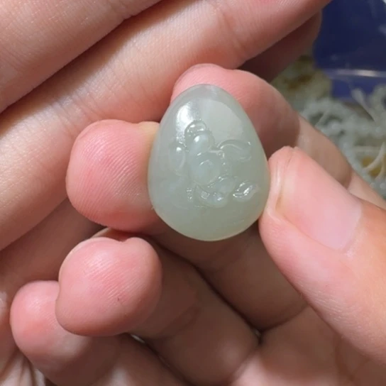 和田玉（糖玉）颈饰未镶嵌