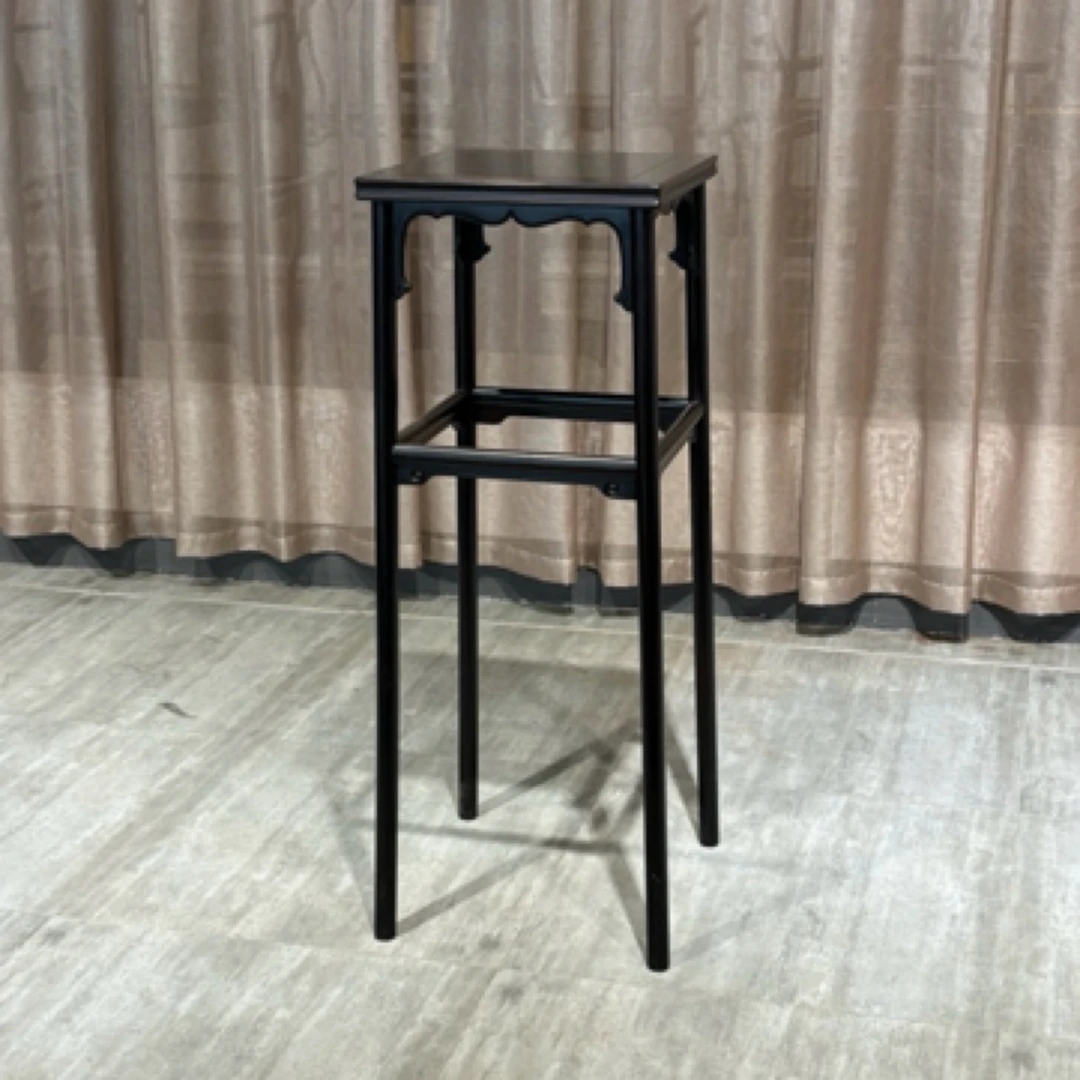 紫光檀听琴图香几