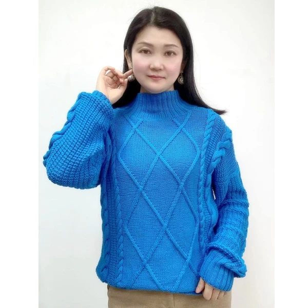 凯澜《奥森》套头衫 margherita 《 真丝羊毛》diy-针织毛线