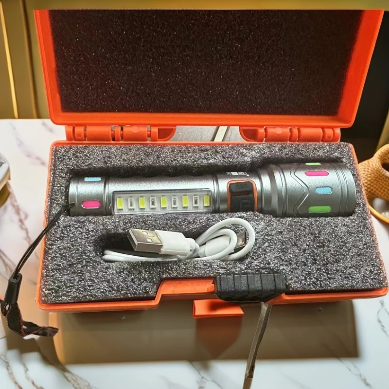 （G） 多功能黄盒手电超亮