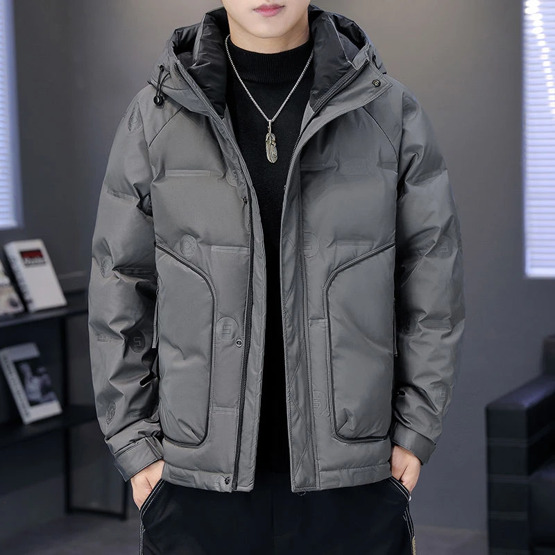 波司澄【年终断码特价】羽绒服男士羽绒服2023冬季新款连帽羽绒服