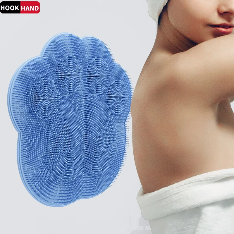 懒人搓背垫神器浴室卫生间搓澡搓脚洗澡刷硅胶吸盘垫后背按摩贴墙
