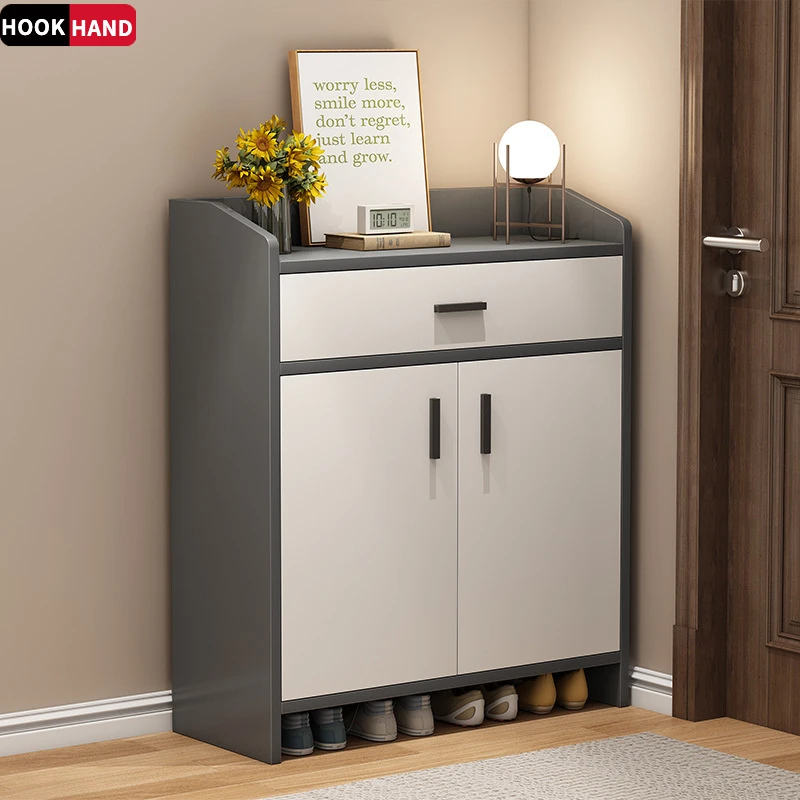 鞋柜家用门口玄关柜一体大容量收纳神器省空间简易入门鞋架出租屋