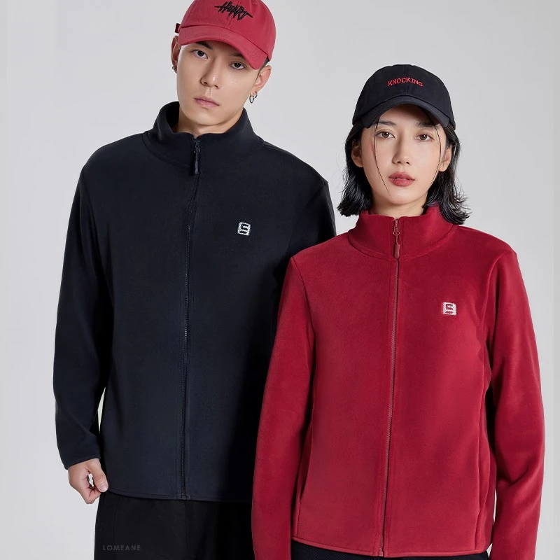 新款情侣户外运动加厚云感外套立领休闲修身保暖服2069