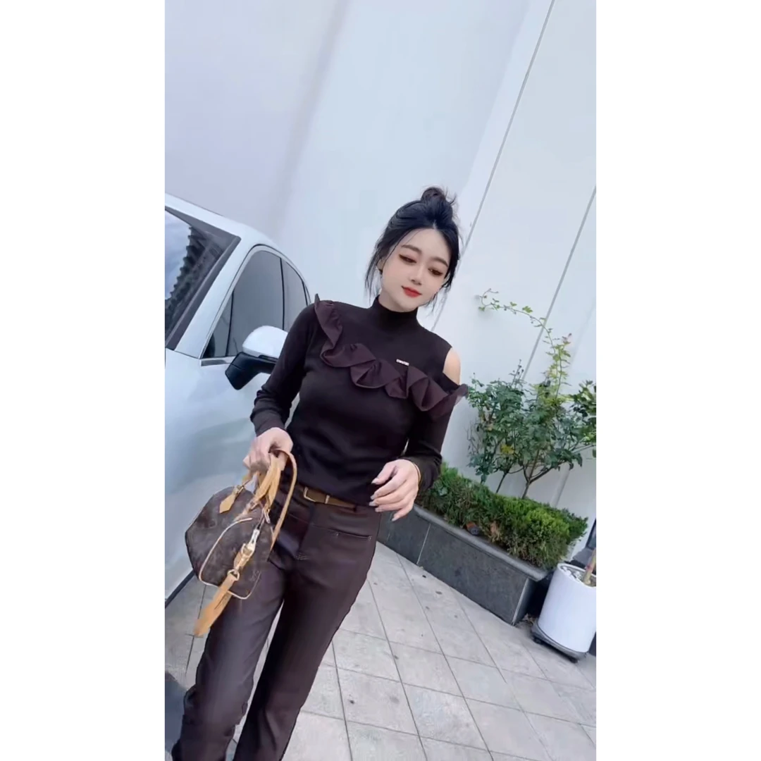 ［文静家］新款打底衫过年必备女