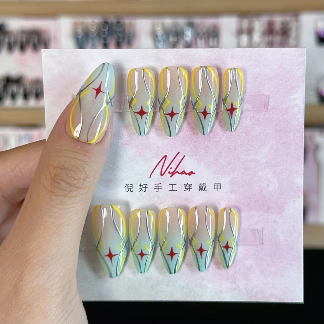 Nihao家木野美少女纯手工穿戴甲【no退no换】