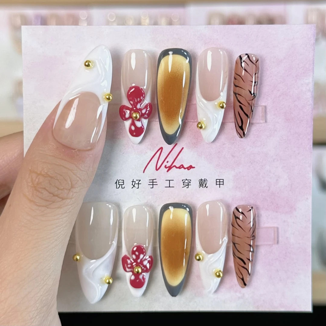 Nihao家花晓纯手工穿戴甲【no退no换】