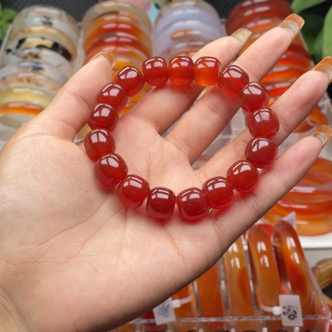 【闪购商品】玛瑙/玉髓手镯未镶嵌梁*翼