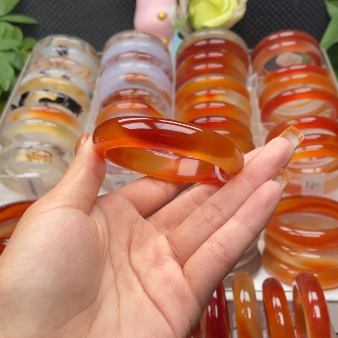 【闪购商品】玛瑙/玉髓手镯未镶嵌挣***刘