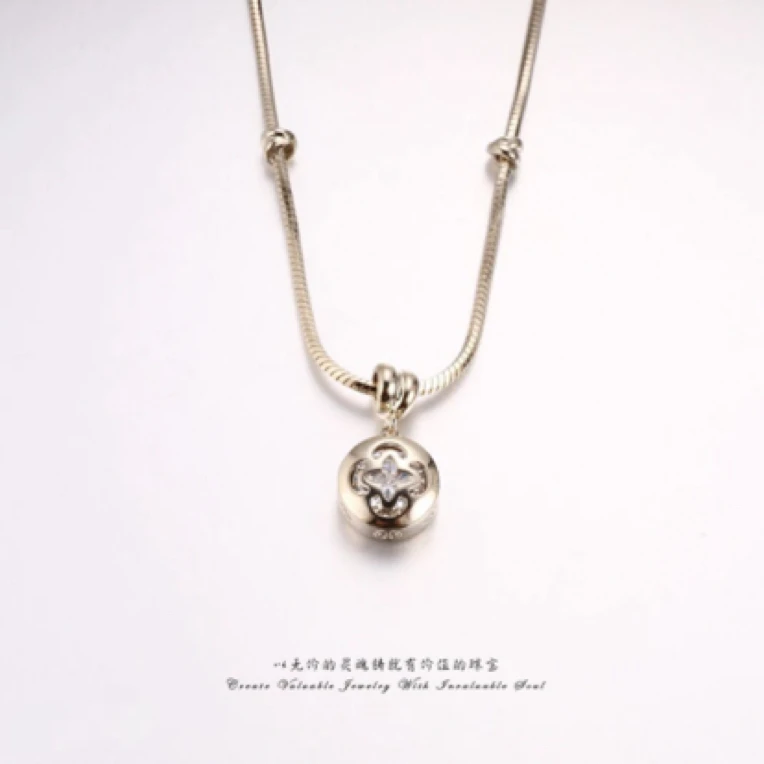 铜合金项链 《货号8565》绳节气质设计项链（链长42+5）