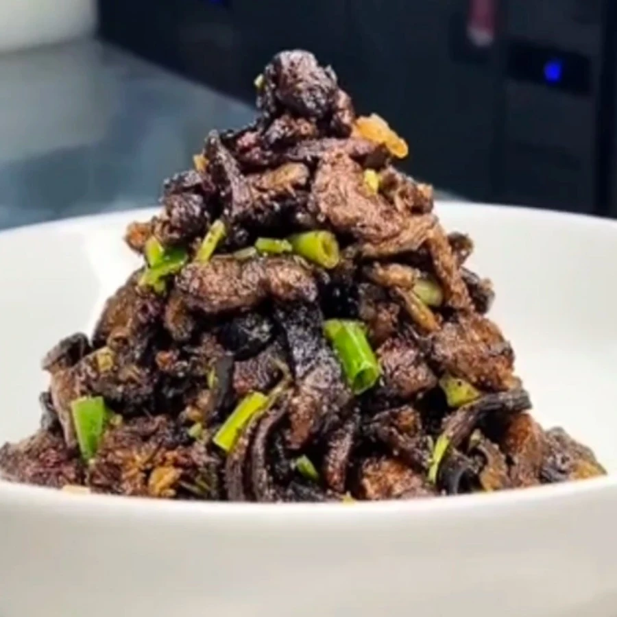 苏籽酱拌榛蘑教程