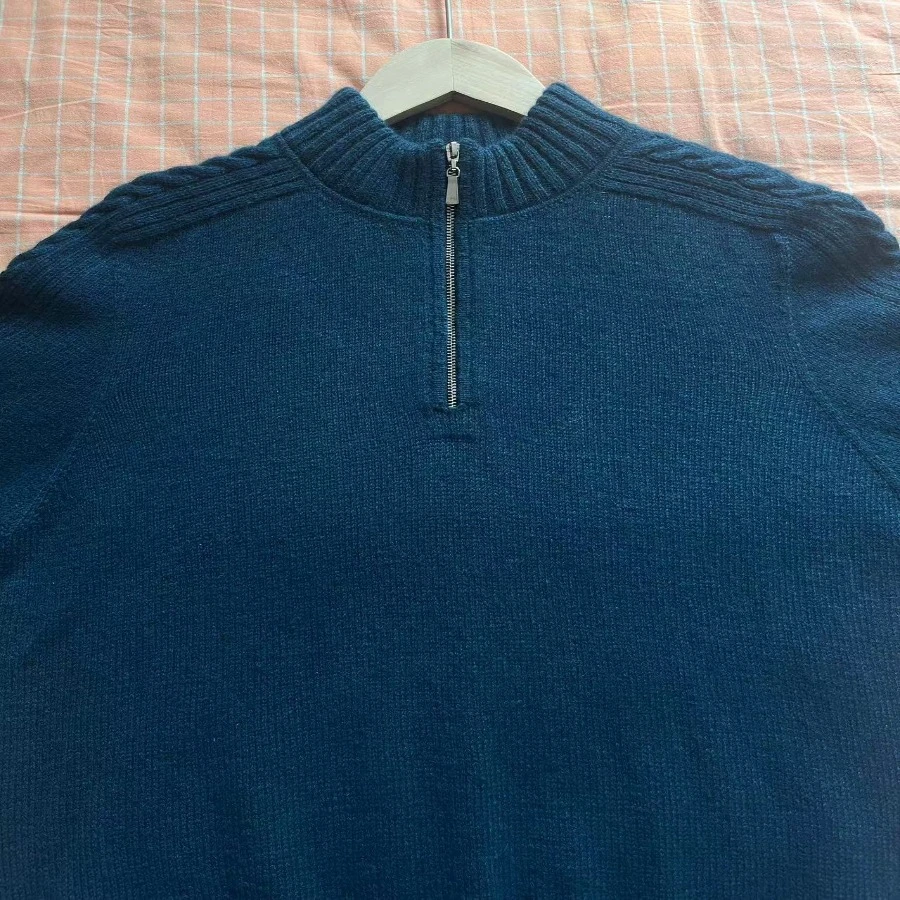 《云》马鞍肩半拉链款毛衣视频教程