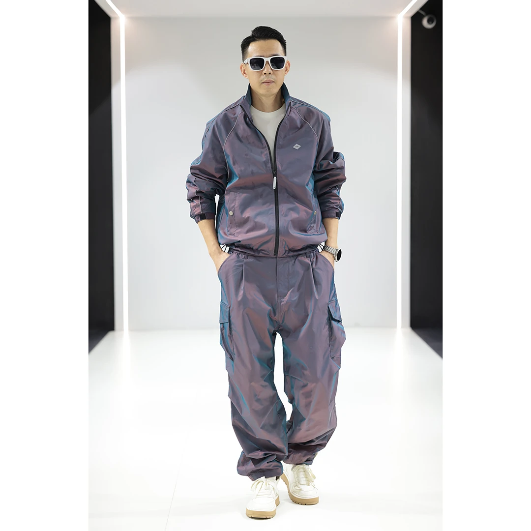 NKER 春秋新品 套装 外套男士夹克时尚休闲宽松潮流长裤套装