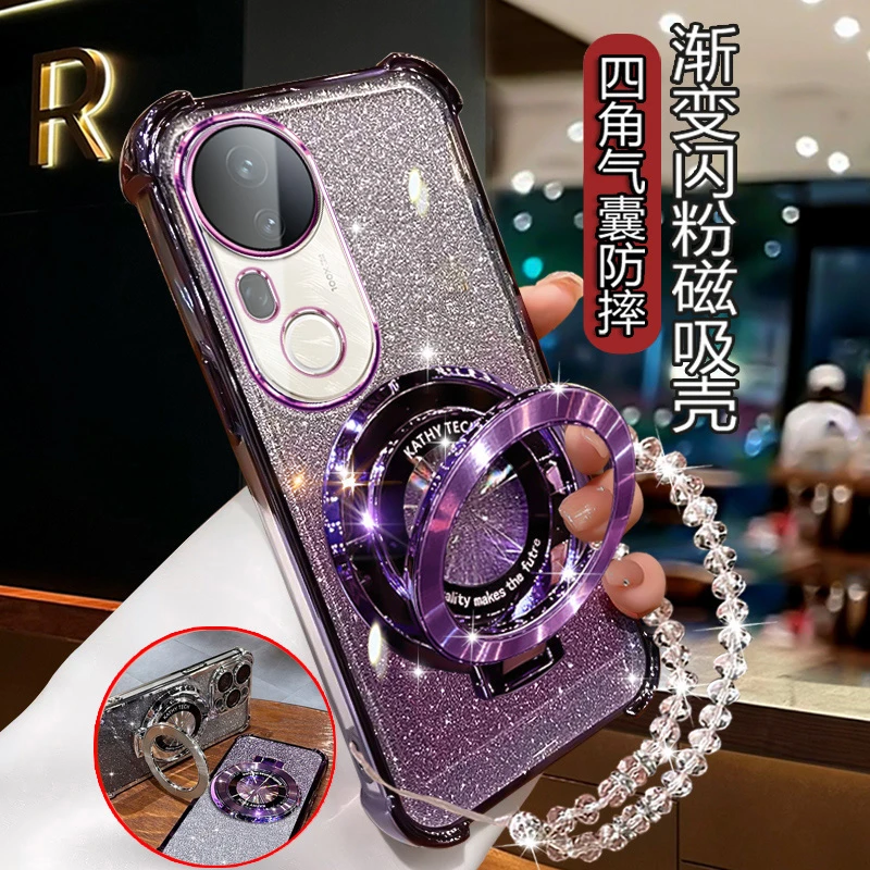 适用vivos20pro手机壳V2430A镜头全包S20por女S20PRO软壳四角防摔