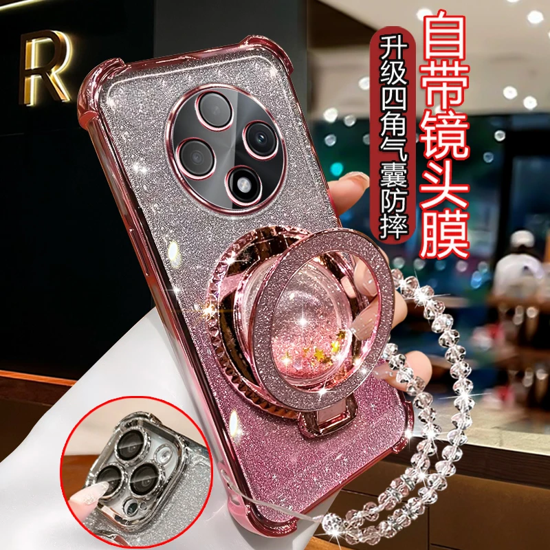 适用oppoa3手机壳5g软硅胶Oppo闪粉0PA3外壳PKA110全包镜头防摔女