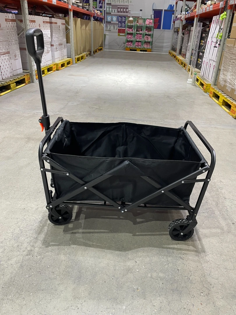 品质露营推车可折叠户外小推车营地拖车拉杆拉车桌板野营剪购物车