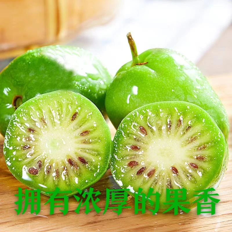 玫瑰香软枣猕猴桃软糯甜美奇异莓狗枣子东北特产集安直发新鲜采摘