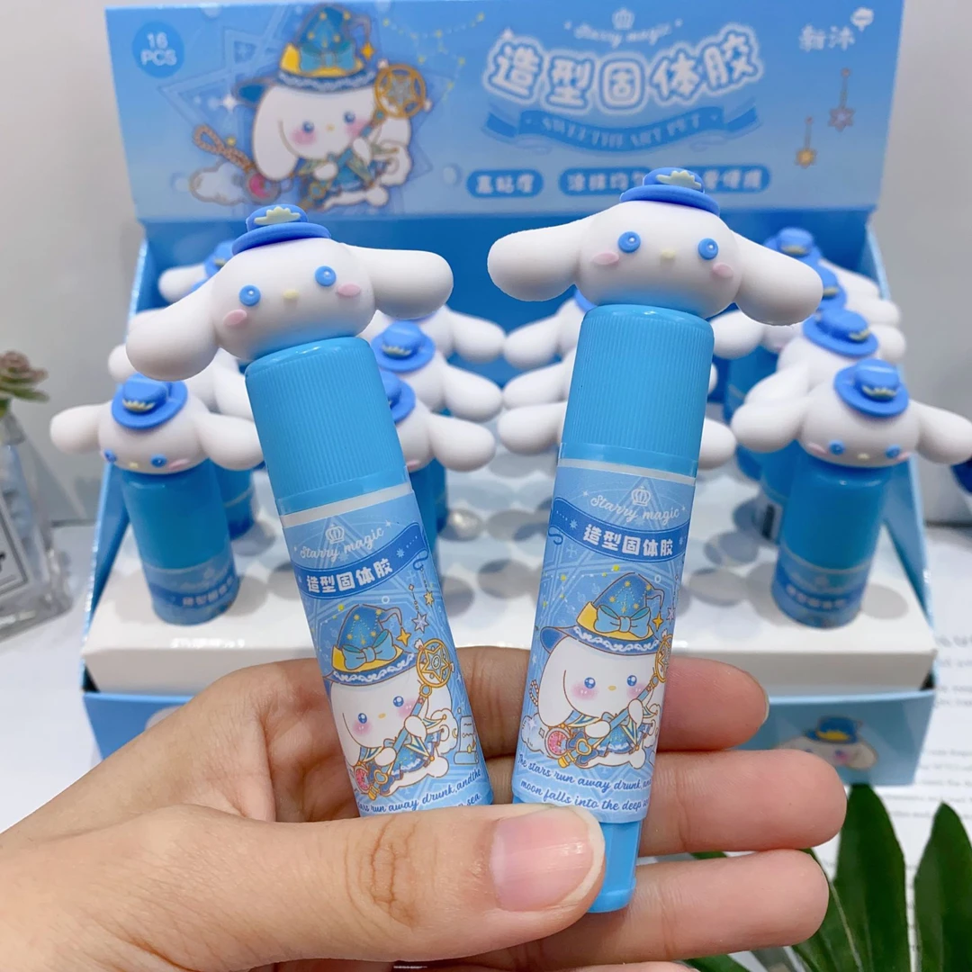 新款卡通三丽固体胶水创意造型高粘速干固体胶棒学生DIY手工