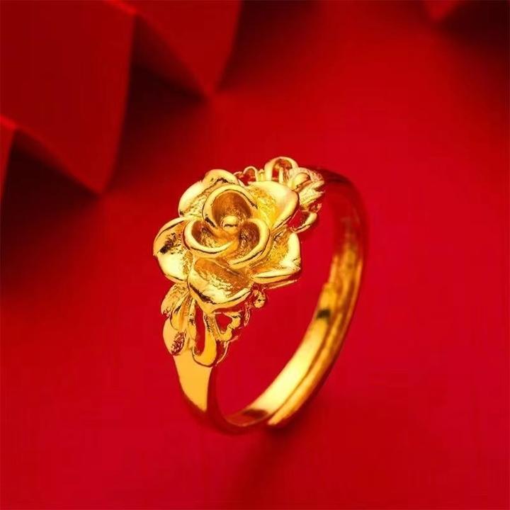 铜合金戒指 【专柜同品】花瓣戒指A款（D）