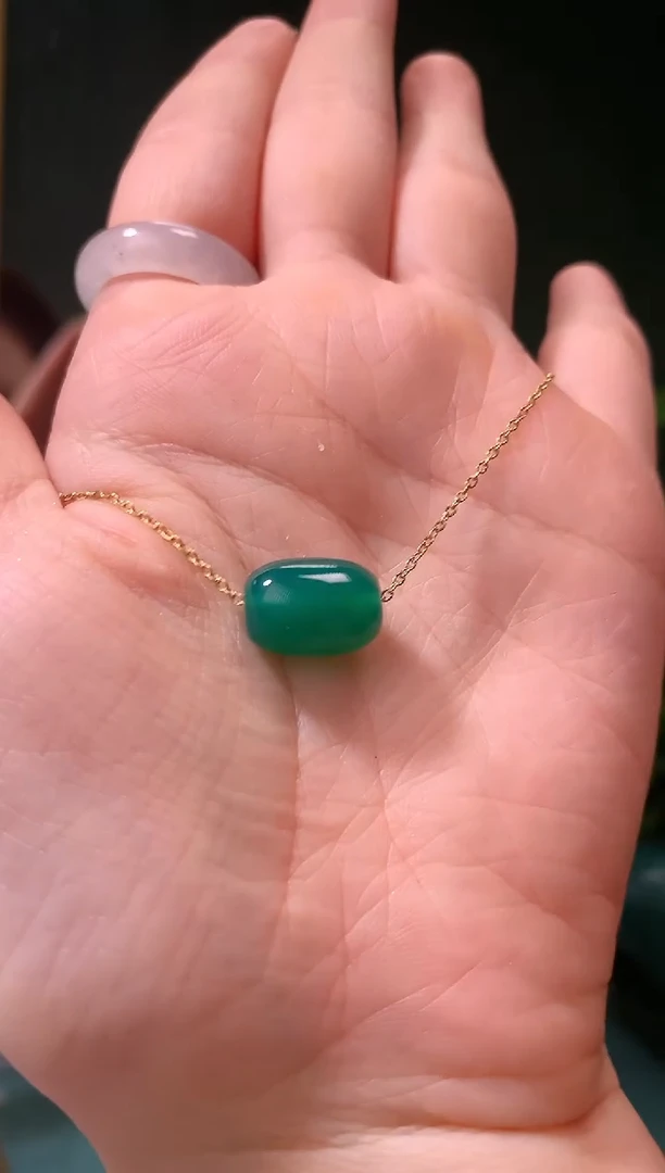 【闪购商品】玛瑙/玉髓项链未镶嵌青泉【项链】