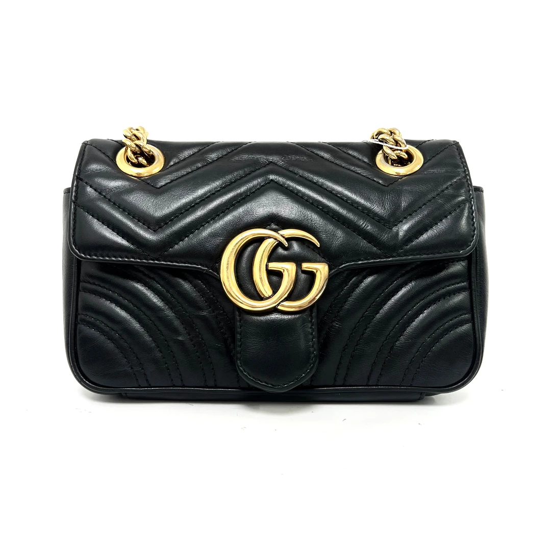 95新 GUCCI/古驰 大迈/黑金马蒙22/95新/54756419