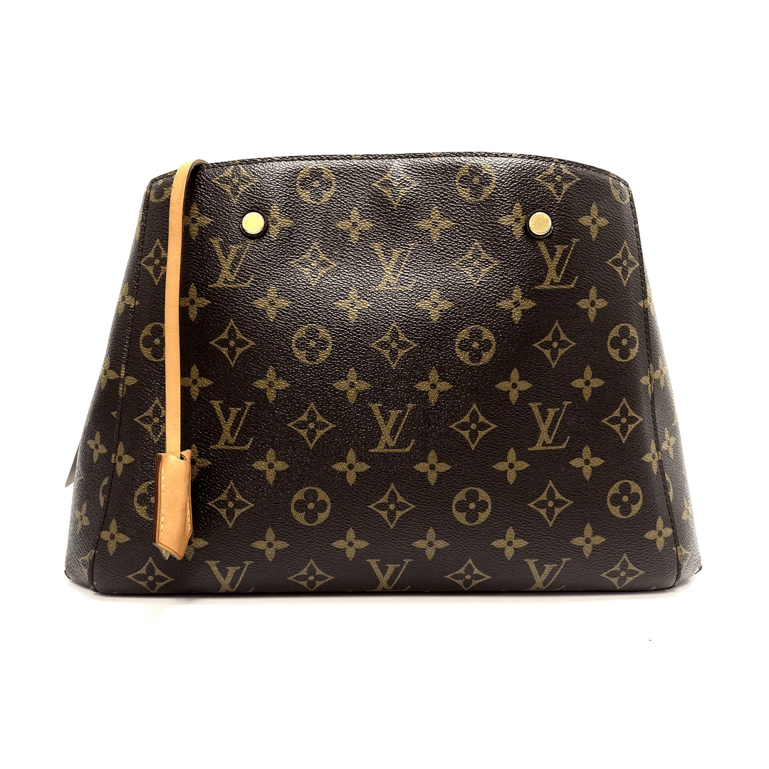 99新 LouisVuitton/路易威登 大迈/LV蒙田中号包/99新