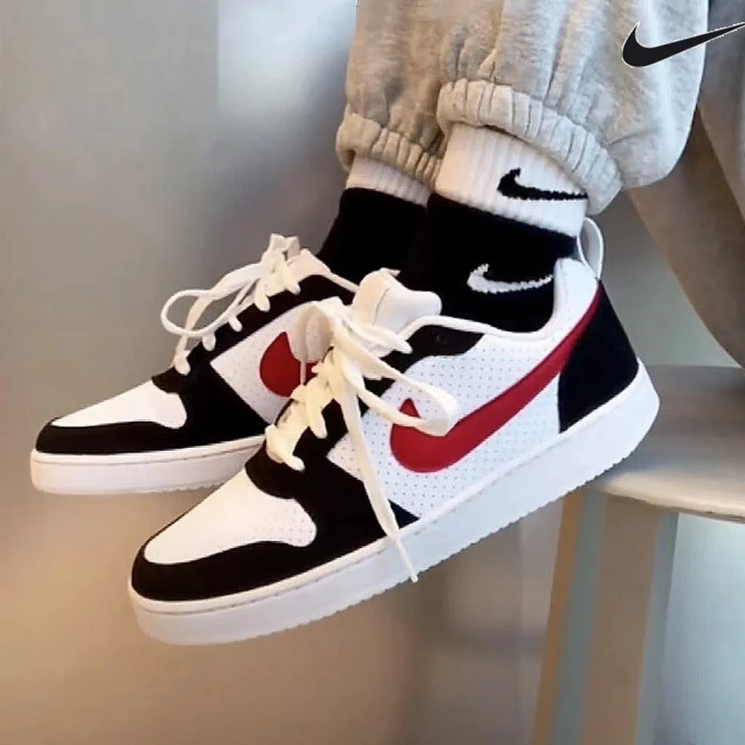 NIKE耐克男鞋Court百搭经典潮流韩版低帮运动休闲板鞋838937-102