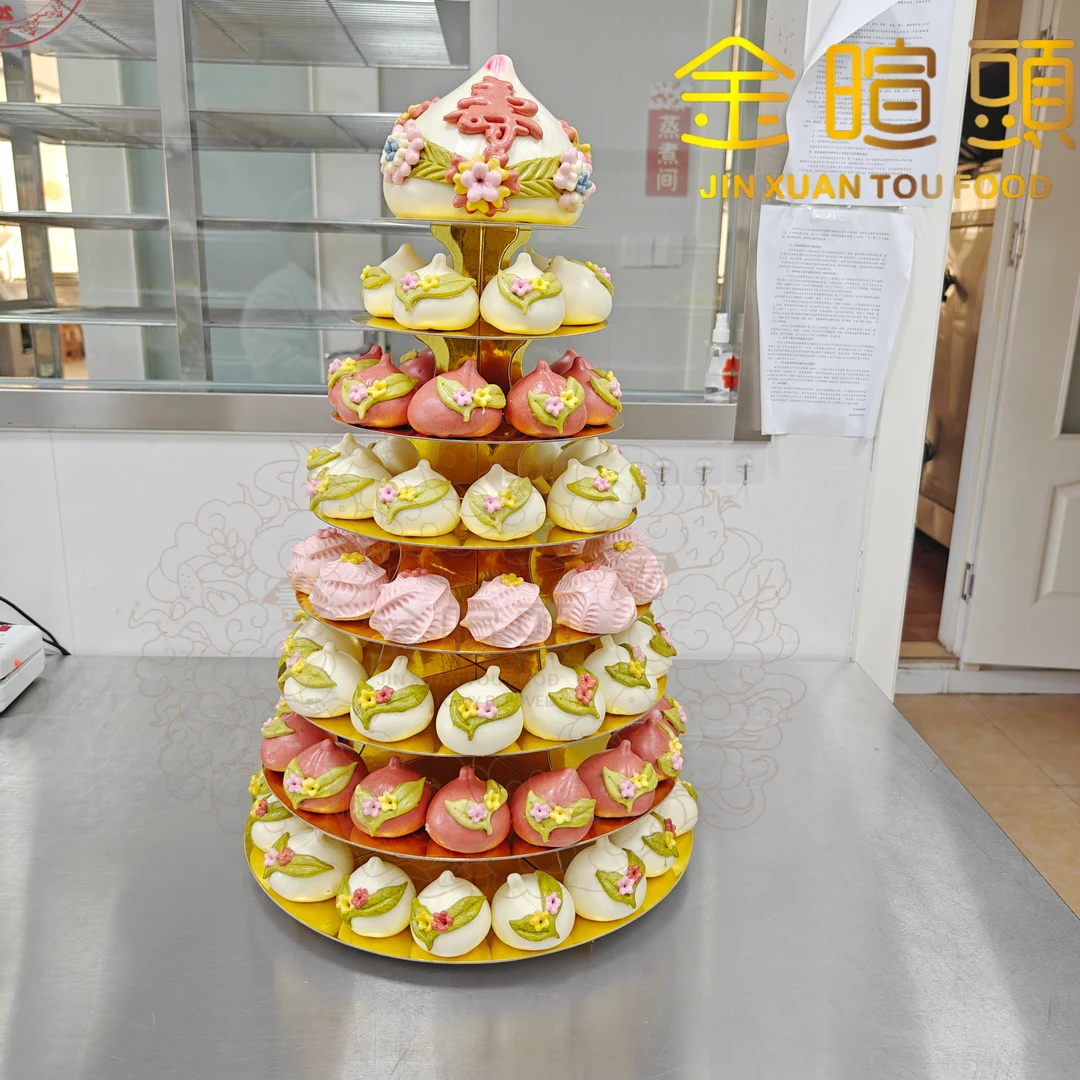 金暄头花饽饽纯手老人祝寿贺寿传统手工中式生日寿桃营养食用