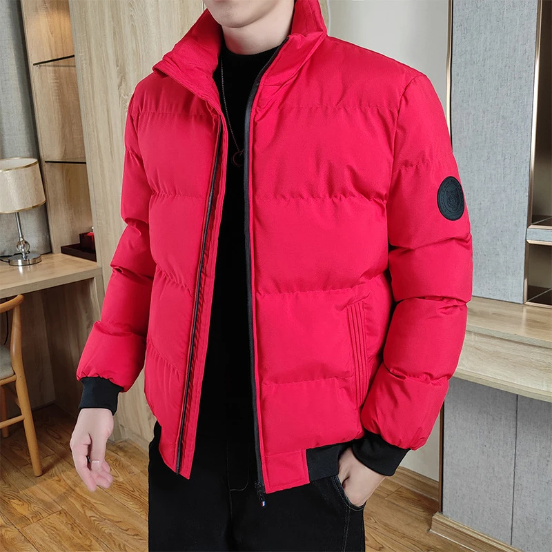 品牌清仓男士羽绒羽绒服服秋冬季加厚保暖休闲立领修身防寒