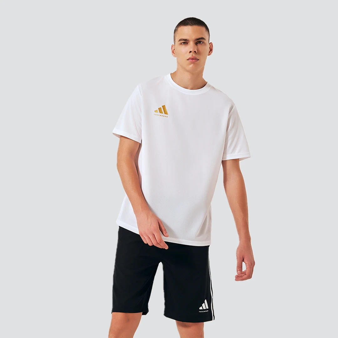 adidas/阿迪达斯夏季圆领男女运动速干短袖T恤adiCLTS24CTKP-WG