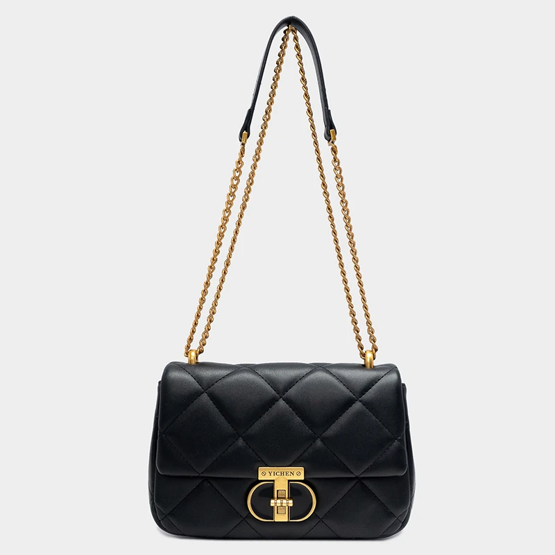 包包女士2023新款秋冬女包斜挎包菱格链条包女士单肩包