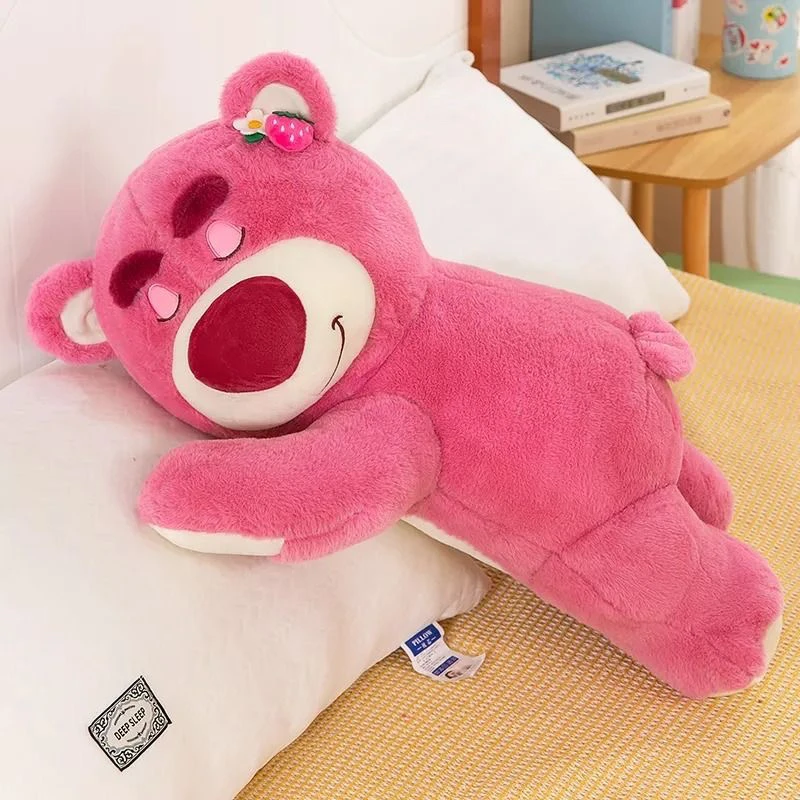 粉色趴趴熊玩偶 毛绒玩具 女生睡觉抱枕父亲节儿童节