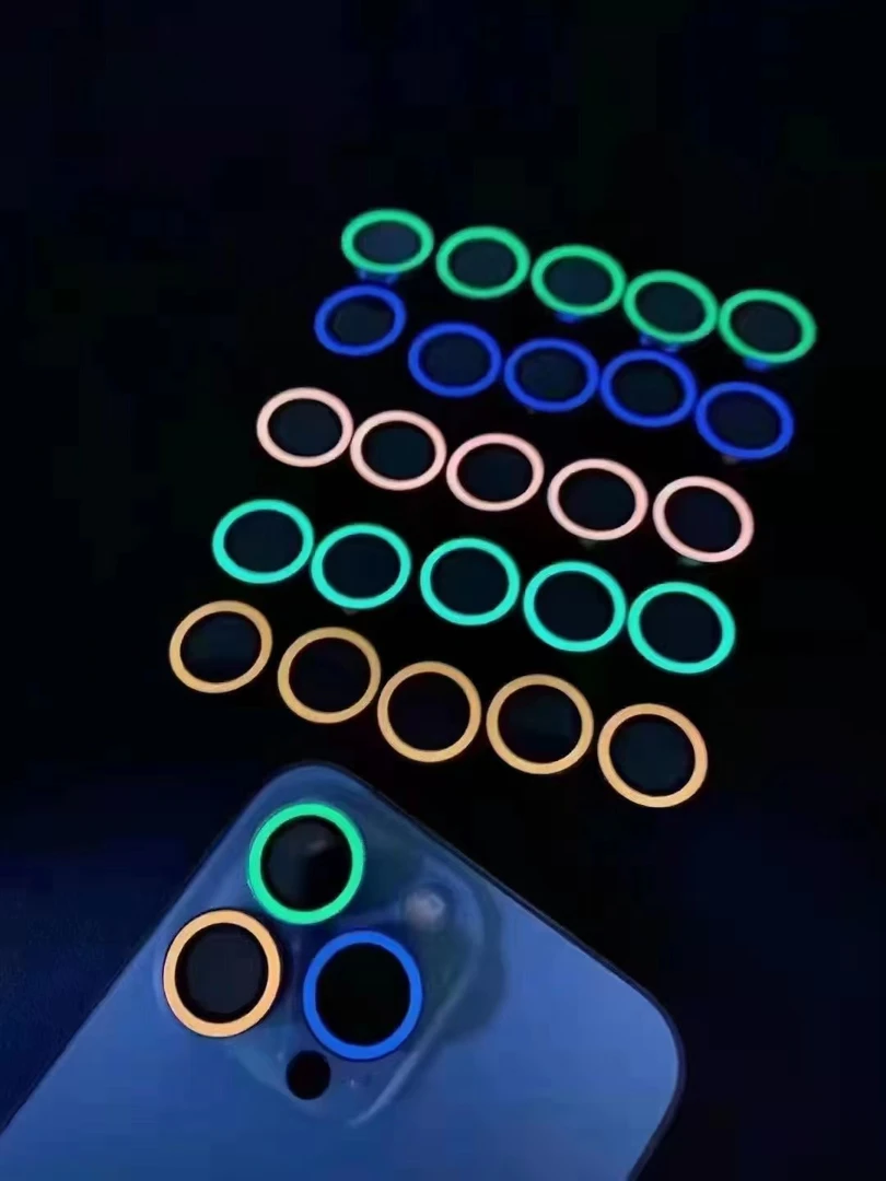 17promax手机镜头膜防摔保护贴荧光高清发光夜光后置后摄防刮贴膜