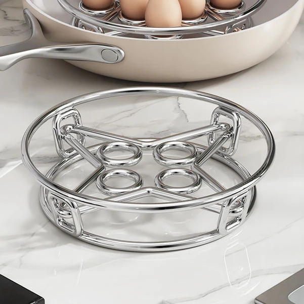 特厚加固不锈钢锅架厨房防烫隔热锅垫蒸架锅具放锅架厨房置物架