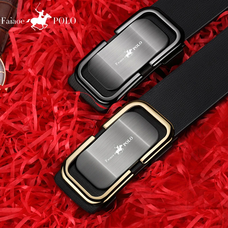 2024新款时尚新潮中老年男士自动扣休闲商务百搭潮流高档腰带皮带