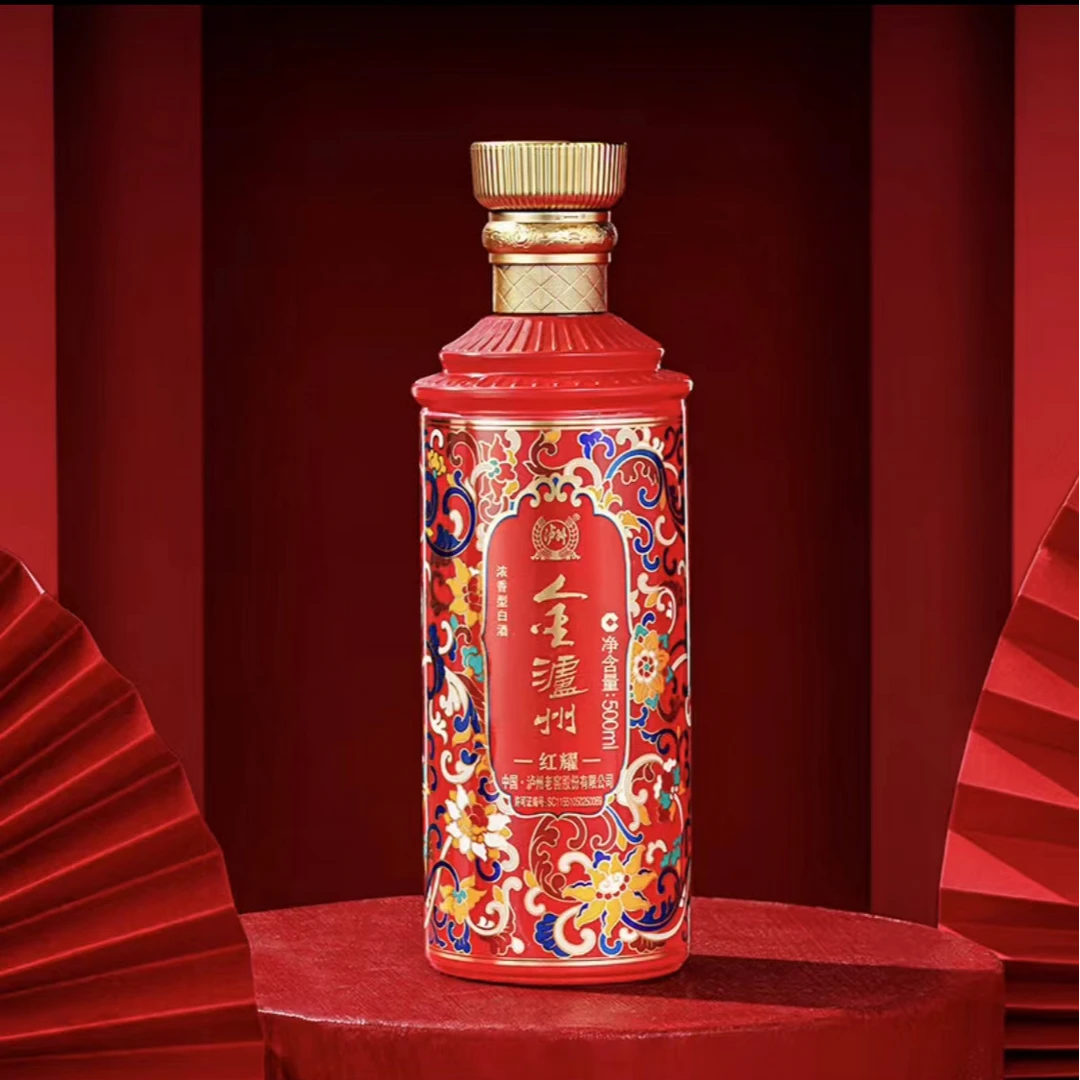 LUZHOU/泸州金泸州红耀宴请浓香型【酒水节】52度52度500ml*1