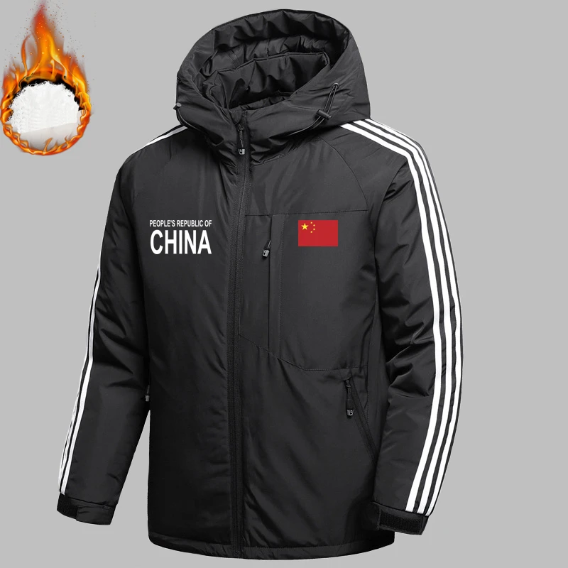 中国队加厚冲锋衣男女防风棉衣服外套户外休闲运动登山服保暖夹克