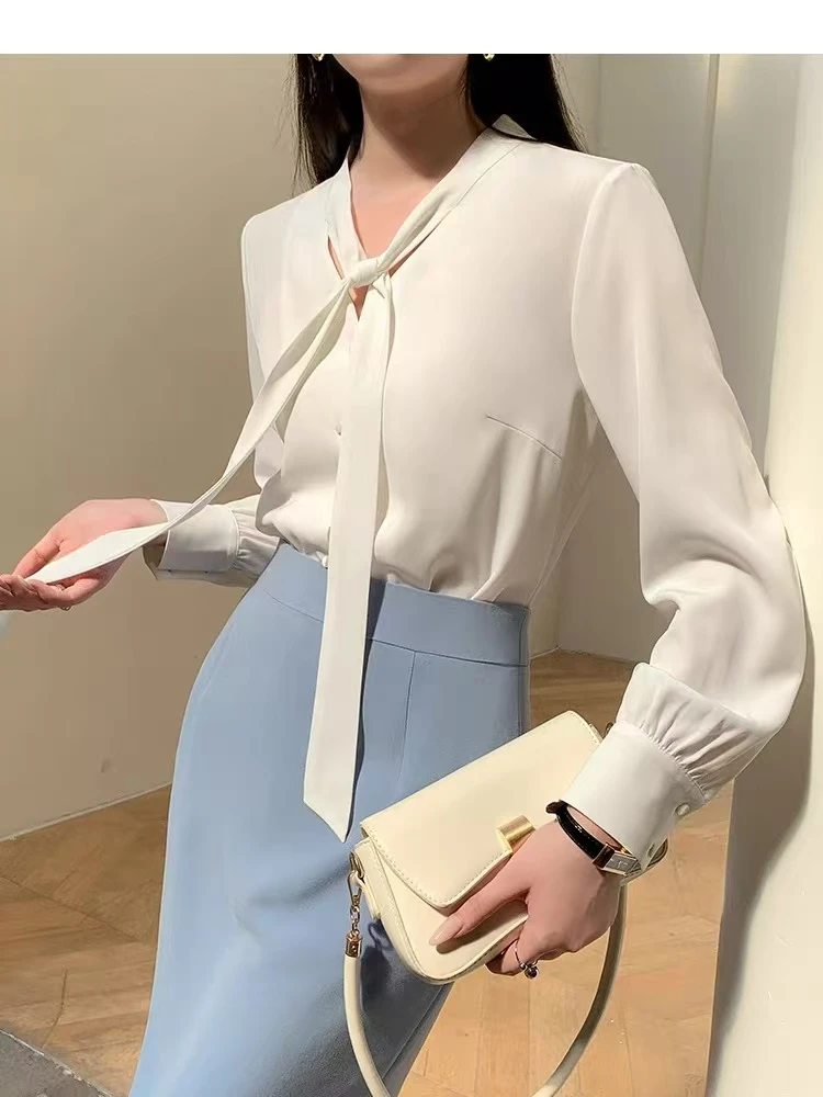 【邑颜轻奢】2024小香风衬衫面试装职业潮流气质小个子修身韩版