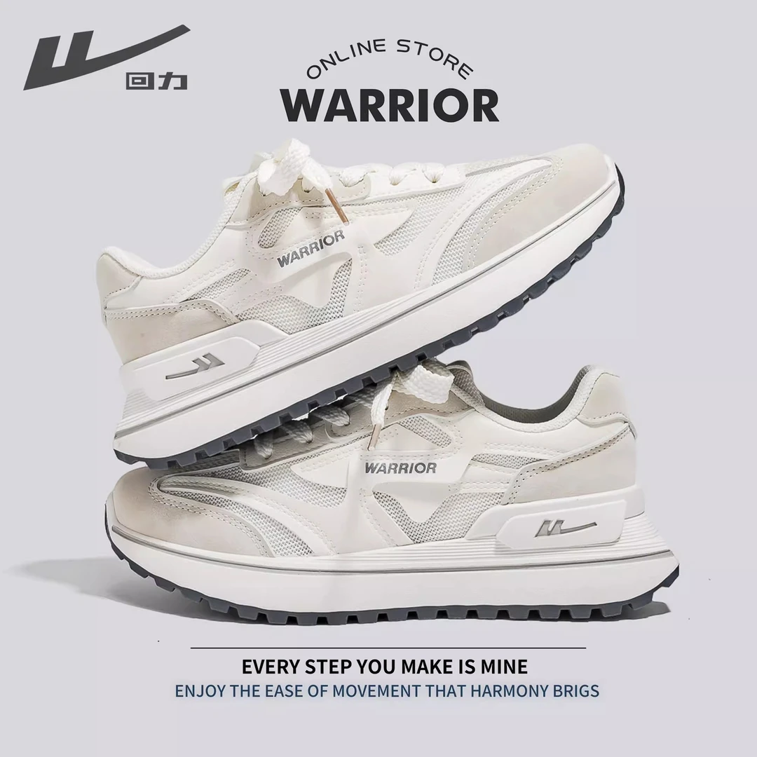 回力女鞋子2025新款透气休闲百搭时尚潮流厚底增高小众运动潮鞋子