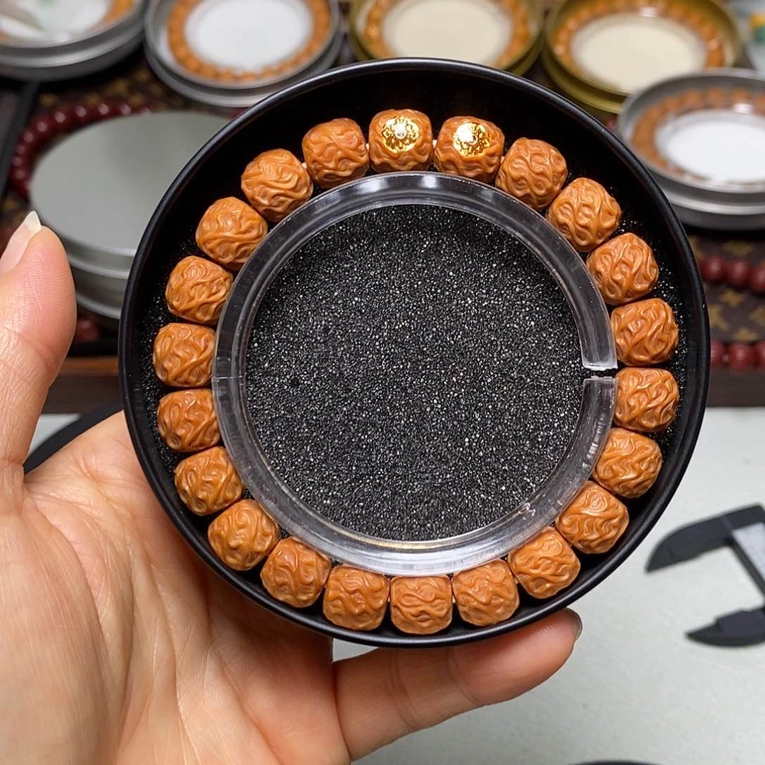 猴头核桃手串316号10左右双标虎须全品