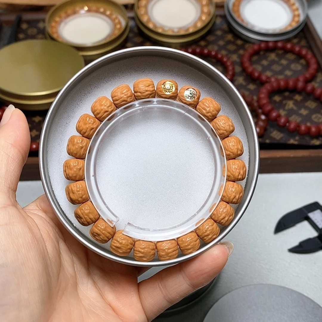 猴头核桃手串350号10左右双标小蛤蟆头全品