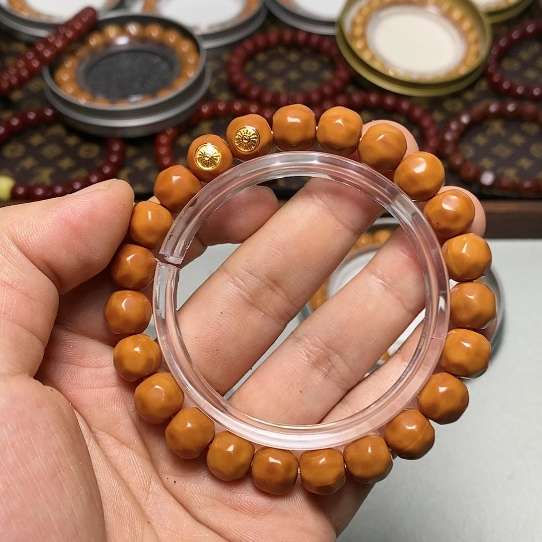 猴头核桃手串全品双标玉化奶酪10左右607号