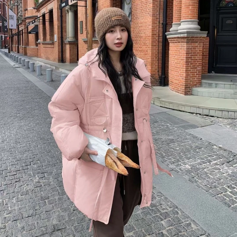 前飘袋棉服976时尚宽松冬季饕餮大码女装