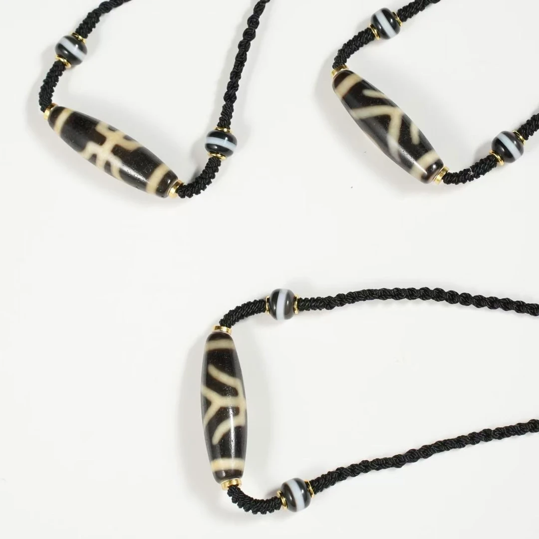 手工设计横版贵人玛瑙项链多样性发一6584G