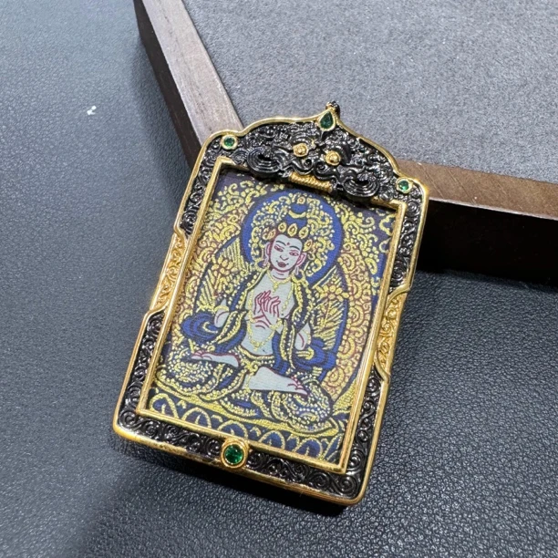 吊坠925银 壹加｜大势至银牌卡吊坠