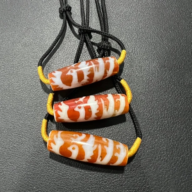 手工设计横版红凤玛瑙项链多样性发货发一条